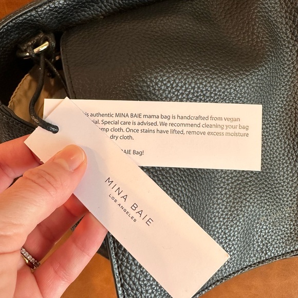 Mina Baie Kinney Backpack Designer Diaper Bag - Picture 6 of 12